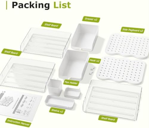 COMIX 3-Tier Paper Organizer Letter Tray, File Organizer for Desk, White - Image 6