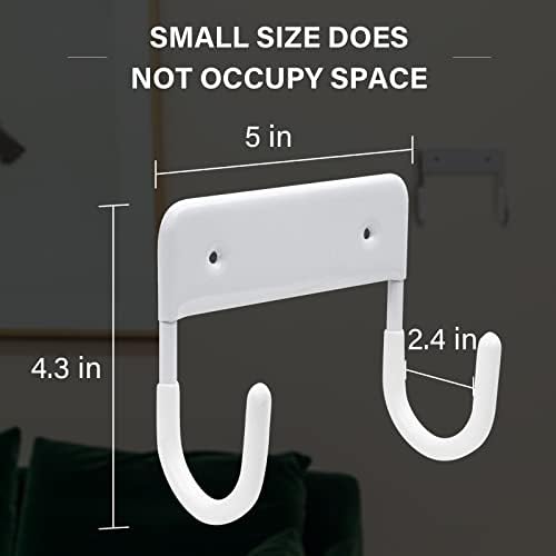 Alpinista Ironing Board Hanger Iron Board Wall Mount for Laundry Rooms, White - Image 2