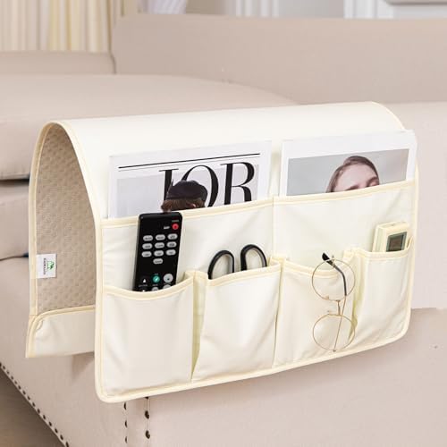 HAOMAIJIA Sofa Armrest Organizer, Remote Control Holder for Recliner Couch by HAOMAIJIA