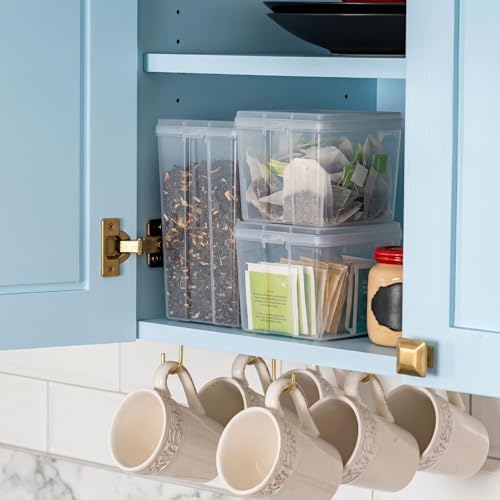 IRIS USA Food Storage Containers Set, 8 Pack Combo Set, Food Grade Plastic - Image 5