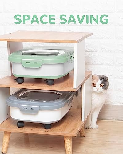 20-23Lbs Dog Food Storage Container Airtight,Collapsible Dog Food Container - Image 5