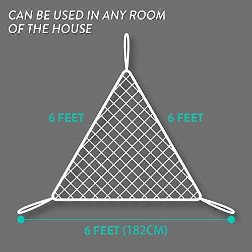 Prince Lionheart Jumbo Hammock for Stuffed Animals - Large Toy Hammock Storage for Toys and Stuffed Animals Net Ideal for Corners, Storage for Stuffies, Plushies, Squishmallows, and More - Image 3