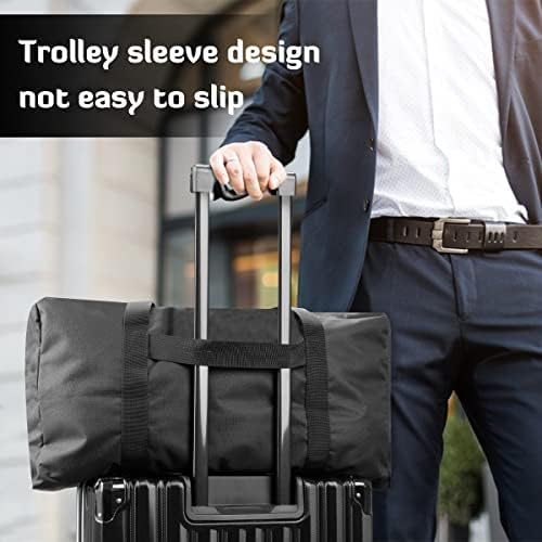 INFANZIA 24in Large Travel Duffel Bag, 600D Water Resistant Foldable, 2PCS - Image 2