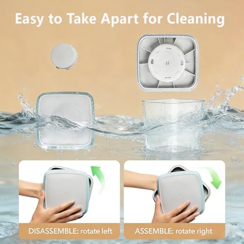 Ankou 2 Pack Airtight Dog Food Storage Containers, 2.8 QT Each, One-Touch Pop Lids, BPA-Free | Clear Stackable Canisters for Pet Food & Cat Treats - Image 5