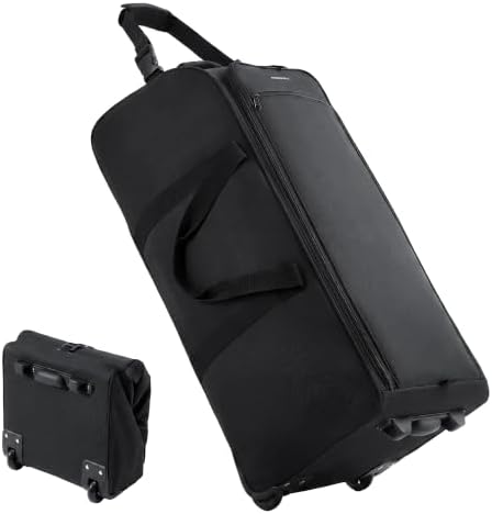 Fanwoli 30'' Extra Large Rolling Duffel Bag with Wheels, Heavy Duty by Fanwoli