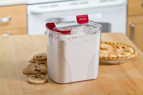Progressive International PrepSolutions Flour Keeper – Airtight Storage Container for Flour, Sugar & Dry Goods, 5 lb Capacity, BPA-Free, Easy Pour Design (Pack of 6) - Image 5