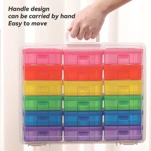 18 Pack Plastic Storage Box Arts & Crafts Storage Boxes & Organizers - Image 5