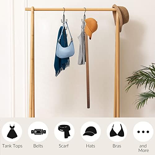 ZEDODIER 2 Pack Purse Hanger, Purse Organizer for Closet, Holds 16 Bags - Image 6