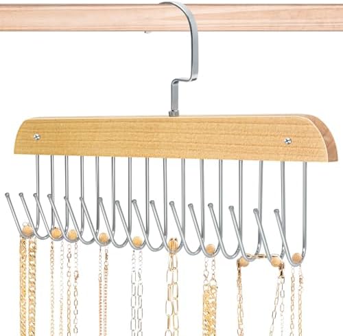 Jewelry Holder Organizer Wall Mount Necklace Holder Necklace Organizer, Hanging Jewelry Organizer by Harhana
