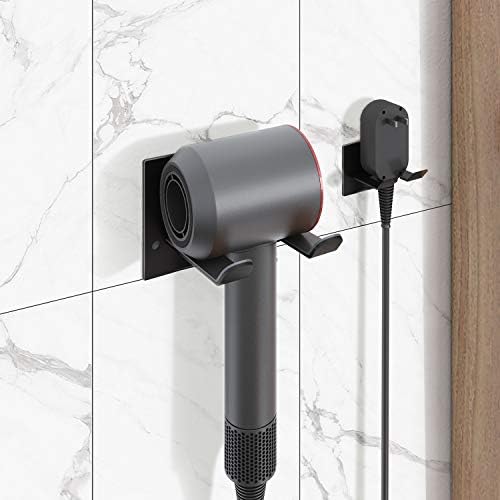 XIGOO Self Adhesive Hair Dryer Holder Wall Mounted - Image 5