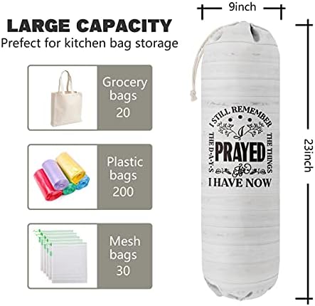 Funny Grocery Bags Holder Organizer, Wall Mount Plastic Bags Storage Container Dispenser, Gift For Family And Friends - Image 3