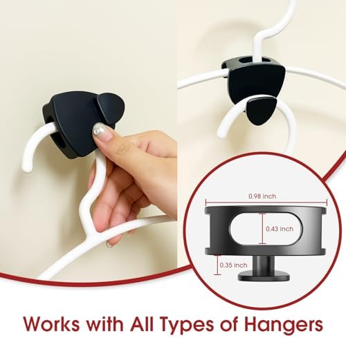 Space Saving Hanger Hooks 30Pcs, Upgrade Heavy Duty Hangers Connector Hooks - Image 4