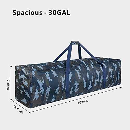 TOPDesign 3-Pack Long Storage Duffle Bags – 46" x 12.5" x 12.5", 30Gal - Image 2