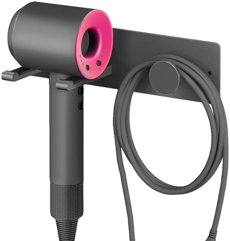 XIGOO Self Adhesive Hair Dryer Holder Wall Mounted by XIGOO