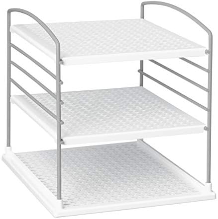 YouCopia UpSpace Adjustable Box Organizer for Foil Wrap and Kitchen Cabinet Storage, Original, White - Image 4