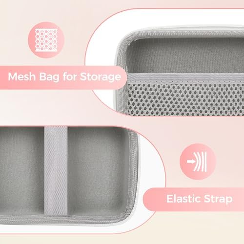 Nelko Genuine Case for P21 Label Maker & Most Mini Label Printers, Pink - Image 4