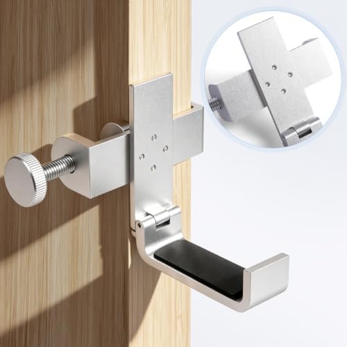 All Aluminum Foldable Headphone Holder for Desk, Silver - Image 4