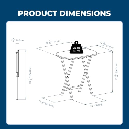 Winsome Wood TV Tray Set - Image 3