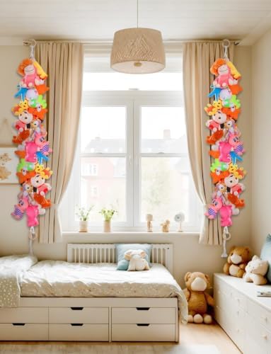 2Pcs Stuffed Animals Storage Chain, Hanging Stuffed Animal Holder - Image 6