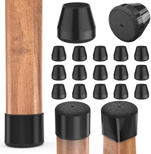 16 Pcs Silicone Furniture Pads for Hardwood Floors. by ComeHomeWithMe