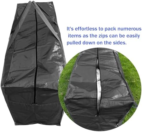 66 Gallon Extra Large Storage Bags, Huge Moving Bags Heavy Duty with Zipper - Image 5