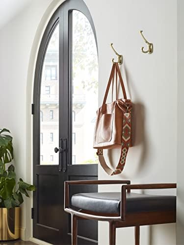 Amerock Vicinity Triple Prong Golden Champagne Wall-Mounted Hook - Image 3