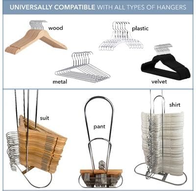 NAHANCO 101-3 Hanger Stacker Screw Together Assembly (3-Pack),Chrome - Image 5