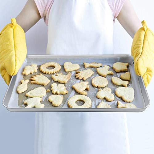 P&P CHEF 19.6 Inch Baking Sheet with Rack Set, Pans with Flat Racks - Image 3