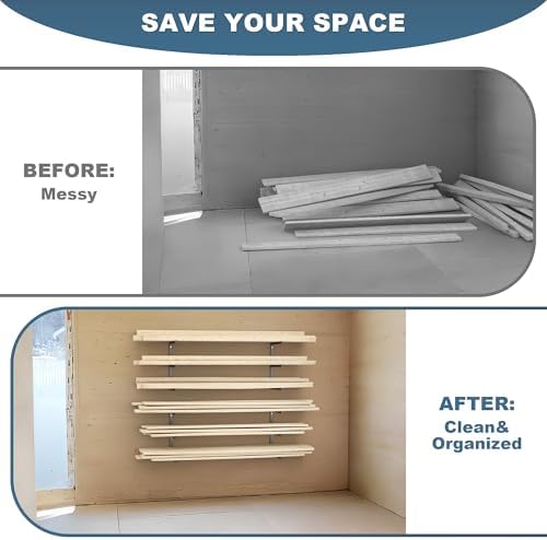 Ultrawall Lumber Storage Rack, Wall Mount Wood Storage Racks - Image 6