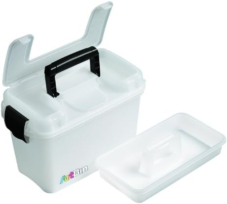 ArtBin Sidekick Carrying Case with Handle, Translucent by ArtBin