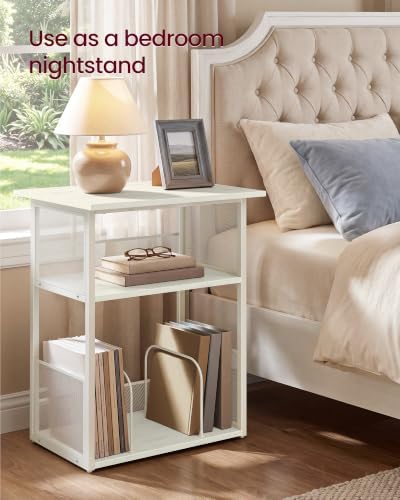VASAGLE Record Player Stand, End Table with Record Storage up to 160 Albums - Image 5