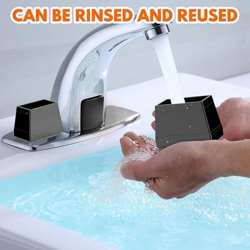 Rectangle Chair Leg Protectors for Hardwood Floors.(Black, 0.75 x 2”) - Image 6