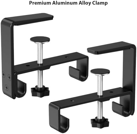KEEGH No Drill Fabric Under Desk Cable Management Tray 28 in,Black - Image 5