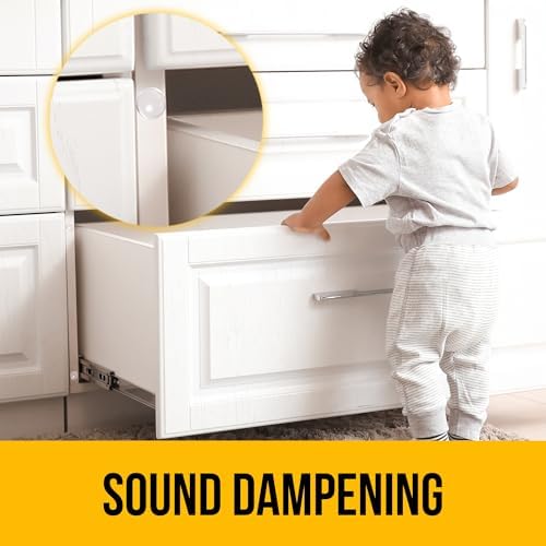 128 Clear Silicone Bumper Pads – Self-Adhesive Sound Dampening Stops with Flat Dome Shape Design for Cabinet Doors, Drawers, Cupboards, Glass Surfaces, Picture Frames – Vellax - Image 2