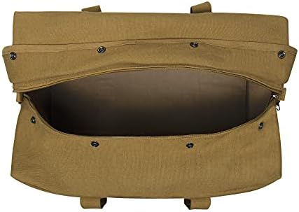 Rothco Canvas Parachute Cargo Bag, Coyote Brown, 40.5L - Image 4