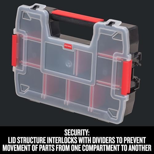 CRAFTSMAN 10-Compartment Small Tool Storage Organizer, Plastic (CMST14021) - Image 6