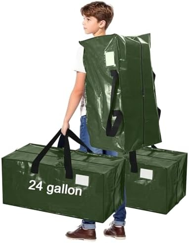 4 Pcs 24 Gallon Extra Large Moving Bags Heavy Duty Storage Bag - Image 2