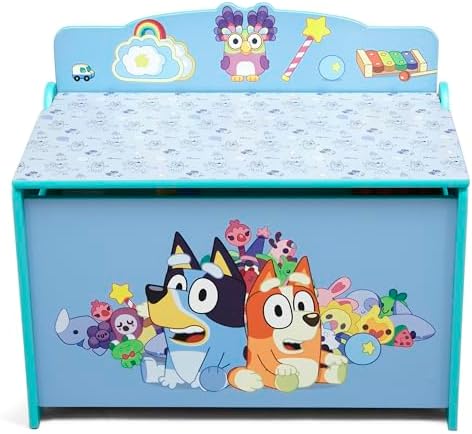 Delta Children – Bluey Deluxe Toy Box - Image 4