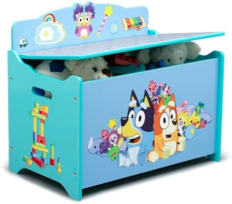 Delta Children – Bluey Deluxe Toy Box - Image 3