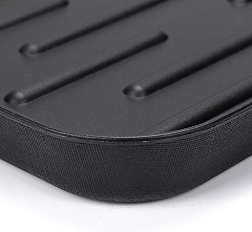 OwnMy Black Boot Tray Mat Indoor Plastic Small Shoe Tray Mat for Entryway - Image 4