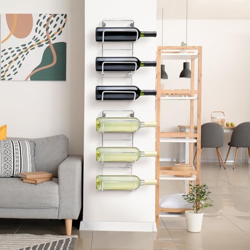 Sorbus Towel Racks for Bathroom, Wall Mounted (4 Pack 12 Towels, Silver) - Image 5