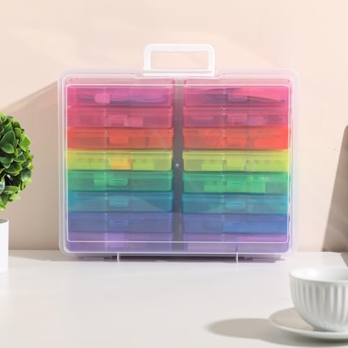 novelinks Photo Storage Box and 16 Inner 4" x 6" Photo Storage Containers - Image 5