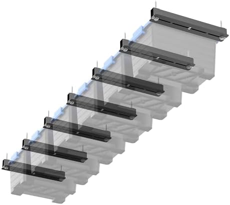 EVERHANGER Ceiling Storage Rack, Heavy Duty Overhead Storage Rack by ToolStorageOrganizer