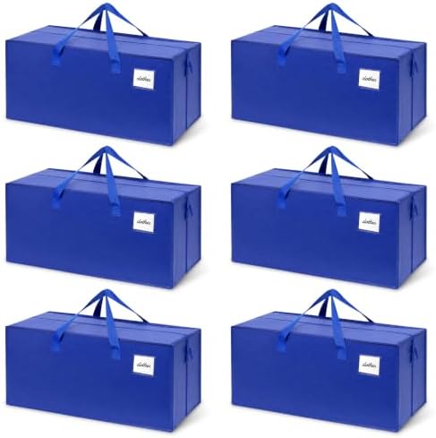 Extra Heavy Duty Large Moving Bags with Zippers and Reinforced Handles by Unknown