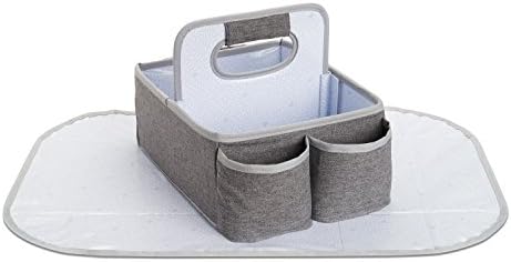 Munchkin® Portable Diaper Caddy Organizer, Grey 1 Count (Pack of 4) - Image 4
