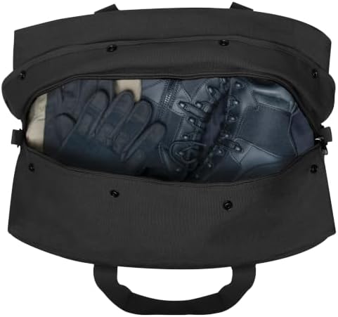 Rothco Canvas Parachute Cargo Bag, Black, 40.5L - Image 5