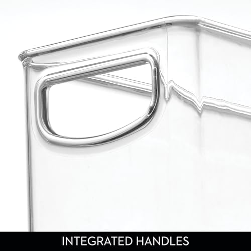 iDesign Plastic Stackable Pantry Bin, Set of 2, Clear - Image 5