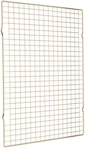 Briout Cooling Rack for Cooking and Baking, 16" x 10" Wire Rack, Gold by Briout