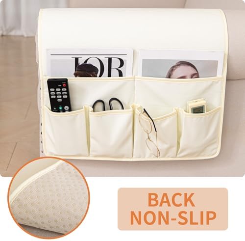 HAOMAIJIA Sofa Armrest Organizer, Remote Control Holder for Recliner Couch - Image 2
