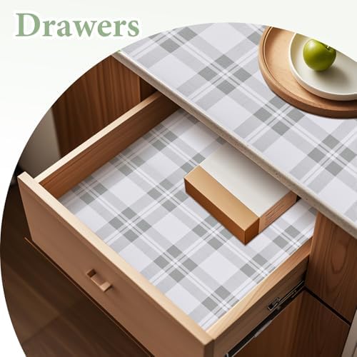 Drawer and Shelf Liner for Kitchen Cabinet: 12 in X 30 Ft Non Slip - Image 6